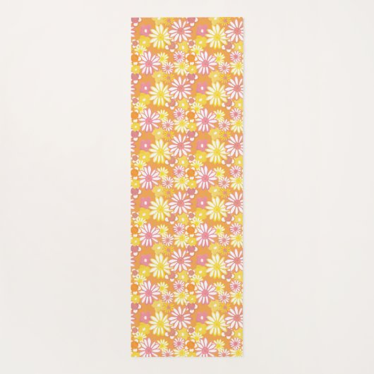 Summer Flowers Yoga Mat (Achterkant)