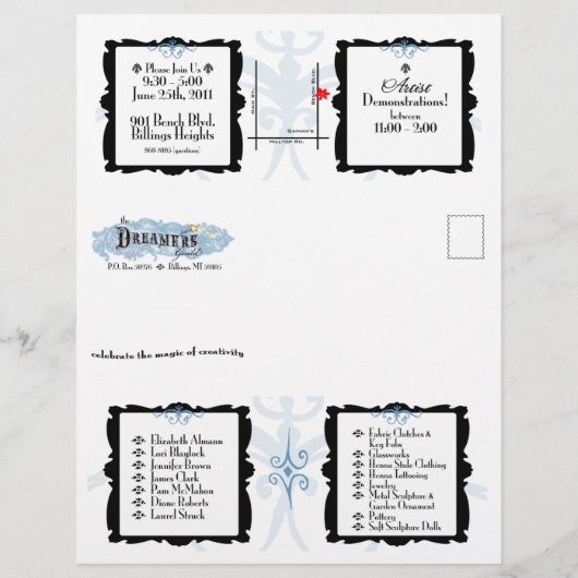 Summer Flyers (Achterkant)