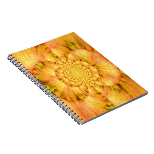 Summer Fractal Notebook Notitieboek (Rechterzijde)