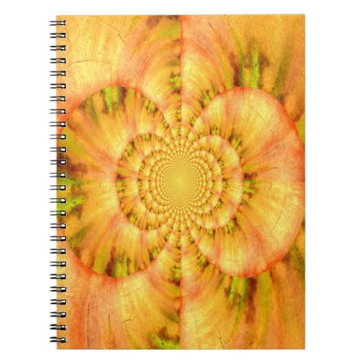 Summer Fractal Notebook Notitieboek (Voorkant)