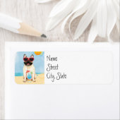 Summer French Bulldog Etiket (Insitu)