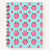 Summer Fresh Spiral Notitieboek van Roze Appels (Voorkant)