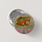 Summer Frog Pond Ronde Button 3,2 Cm (Voorkant /achterkant)