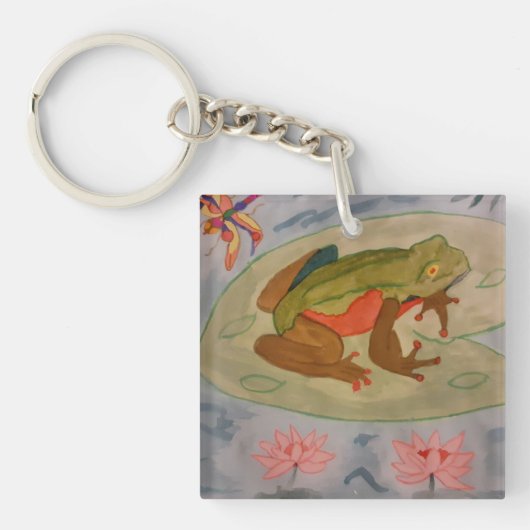 Summer Frog Pond Sleutelhanger (voorkant)