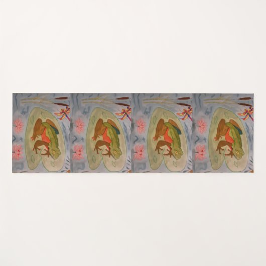 Summer Frog Pond Yoga Mat (Voorkant (horizontaal))