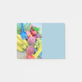 Summer Fruit, Healthy Food, Post It Notes (Voorkant)