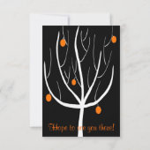 Summer Fruit Invite Kaart (Achterkant)