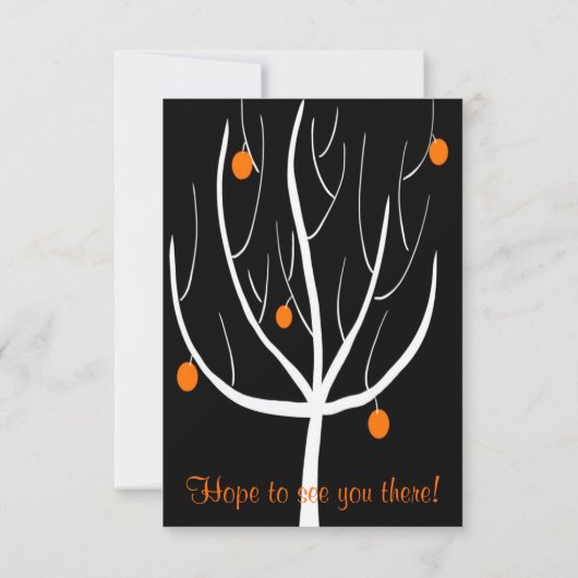 Summer Fruit Invite Kaart (Achterkant)