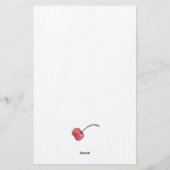 Summer Fruit Linen Stationery Briefpapier (Achterkant)