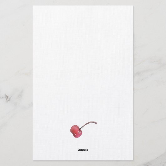 Summer Fruit Linen Stationery Briefpapier (Achterkant)