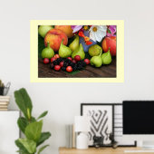 Summer Fruit Medley Poster (Thuiskantoor)