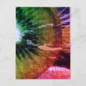 Summer Fruit Party strand en zwembad Briefkaart (Voorkant)