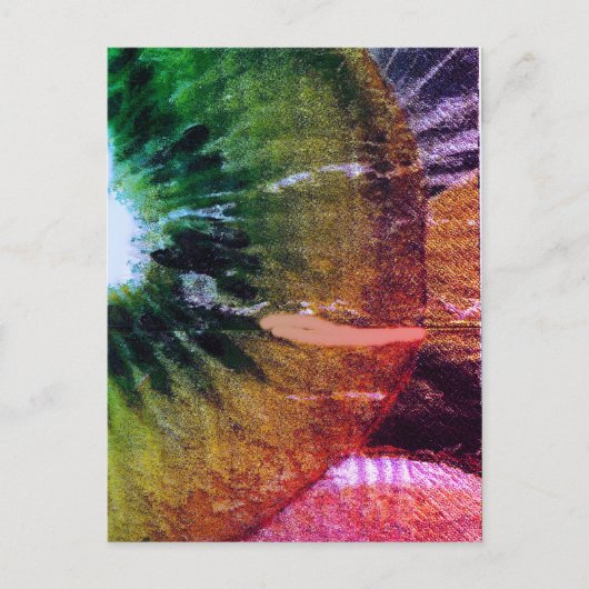 Summer Fruit Party strand en zwembad Briefkaart (Voorkant)