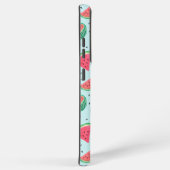 Summer Fruit Pattern | Watermeloen | rood groen Samsung Galaxy Hoesje (Rechterkant)