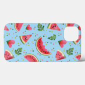 Summer Fruit Pattern Watermelon red tropical Case-Mate iPhone Case (Achterkant (horizontaal))