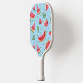 Summer Fruit Pattern Watermelon red tropical Pickleball Paddle (Links)