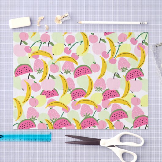 Summer Fruit Tissue Paper Tissuepapier (Craft)