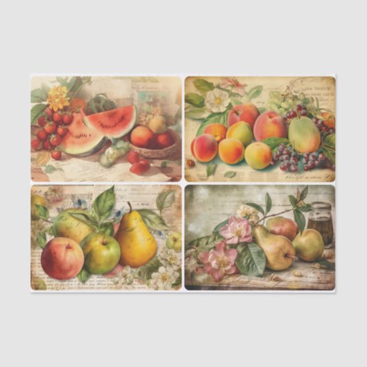 Summer Fruit Tissuepapier (Voorkant)