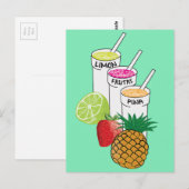 Summer Fruitglans Briefkaart (Voorkant / Achterkant)