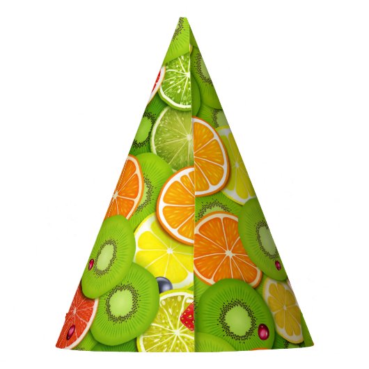 Summer Fruits 2 Feesthoedjes (Achterkant)