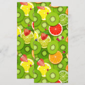 Summer Fruits 2 Menu (Voorkant / Achterkant)