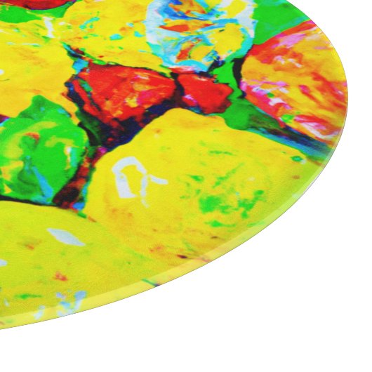 "Summer Fruits" — Cute Art. Nu kopen Snijplank (Hoek)