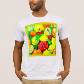 "Summer Fruits" — Cute Art. Nu kopen T-shirt (Voorkant)