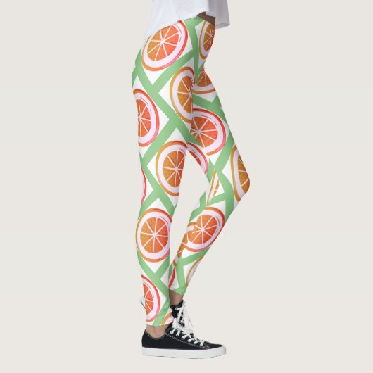 Summer Fruits Design Leggings (Rechts)