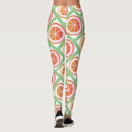 Summer Fruits Design Leggings (Achterkant)