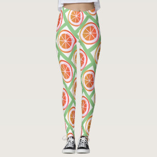 Summer Fruits Design Leggings