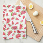 Summer Fruity Fun Watermeloenen Waterverf Colorful Theedoek<br><div class="desc">Decoreer je keuken met deze leuke waterverf watermeloenen keukenhanddoek. Het maakt een geweldig huishouden of bruiloft cadeau! U kunt het aanpassen en tekst ook toevoegen. Bekijk mijn winkel voor veel meer kleuren en patronen!</div>