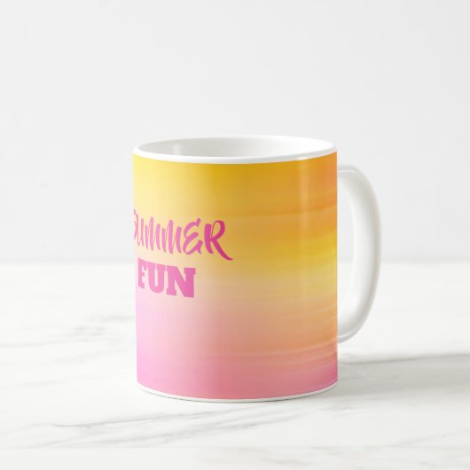 Summer Fun 11 oz Classic Mok (Voorkant rechts)