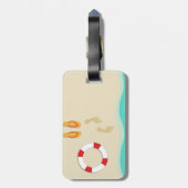 Summer Fun Bagagelabel (Achterkant verticaal)