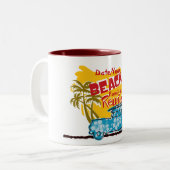 Summer Fun Beach Familie Reünie Mok (Voorkant links)