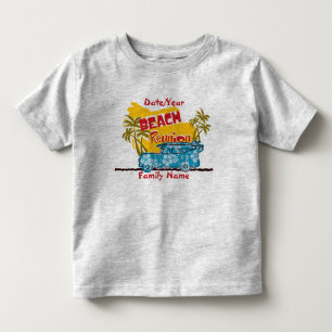 Summer Fun Beach Family Reunion Kinder Shirts