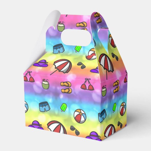 Summer Fun Bedankdoosjes (Achterkant)