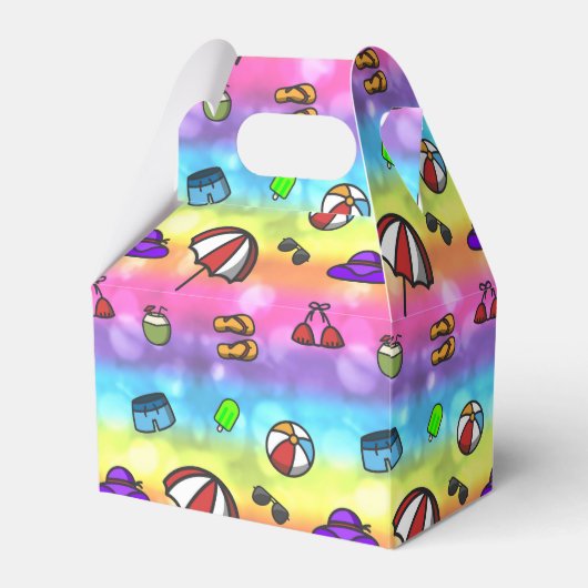 Summer Fun Bedankdoosjes (Voorkant Zijde)