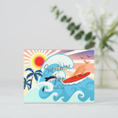 Summer Fun, beneden Briefkaart (Staand voorkant)