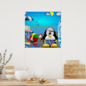 SUMMER FUN BIJ DE BAND POSTER (Keuken)