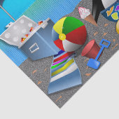 SUMMER FUN BIJ DE BAND TISSUEPAPIER (Detail)