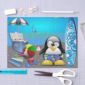 SUMMER FUN BIJ DE BAND TISSUEPAPIER (Craft)