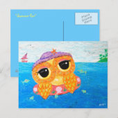 Summer Fun Briefkaart (Voorkant / Achterkant)