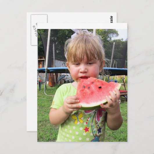 Summer Fun Briefkaart (Voorkant / Achterkant)