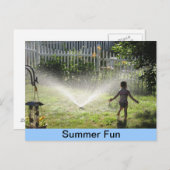 Summer Fun Briefkaart (Voorkant / Achterkant)