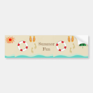 Summer Fun Bumpersticker