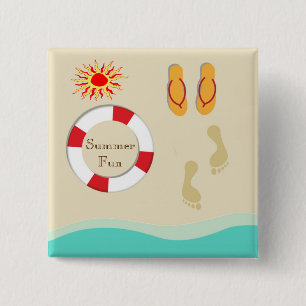 Summer Fun Button