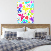 Summer Fun Canvas Afdruk (Insitu (Slaapkamer))