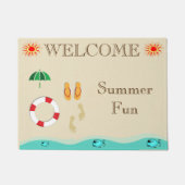 Summer Fun Deuren Mat (Voorkant)