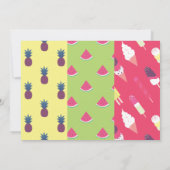 Summer Fun Family Reunion Kaart (Achterkant)