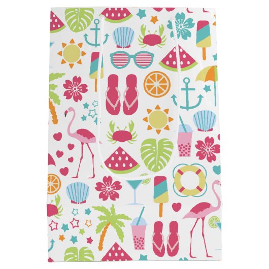 Summer Fun Gift Bag Medium Cadeauzakje (Achterkant)